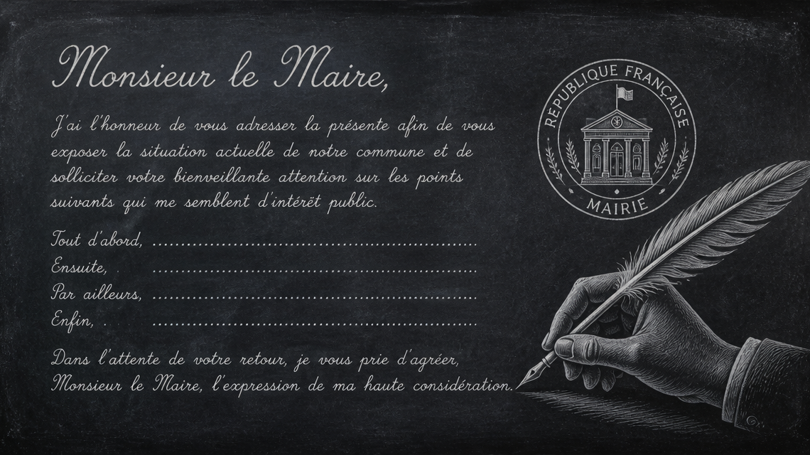 Formule de politesse au maire : le guide complet pour vos courriers officiels