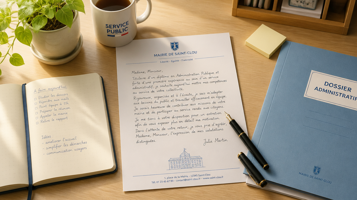 Lettre de motivation pour la mairie : 5 conseils pour prouver votre sens du service public
