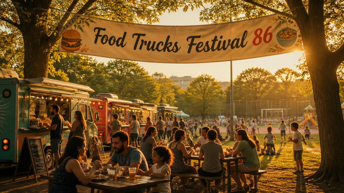 Parc des Bizais à Buxerolles : équipements, accès et guide du Food Trucks Festival