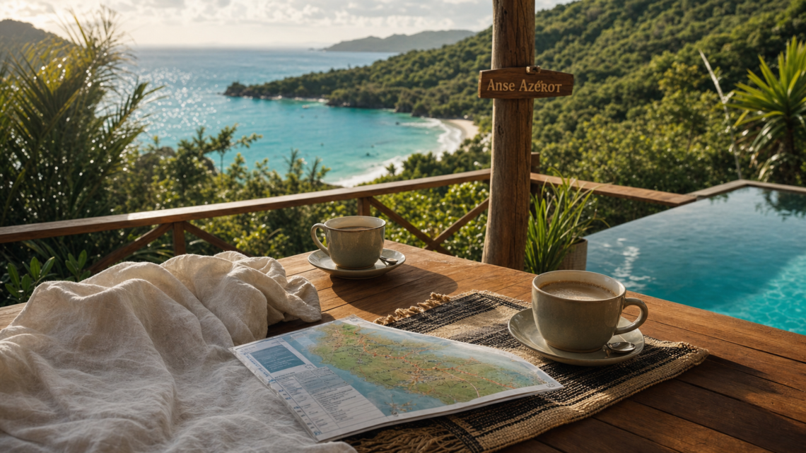 Vue mer, Anse Azérot et voiture à prévoir pour choisir un hôtel à Sainte-Marie en Martinique