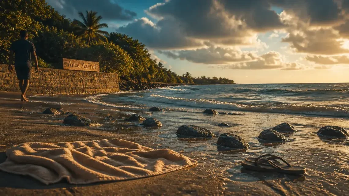 Plage de l’Anse Azérot : accès, baignade et conseils
