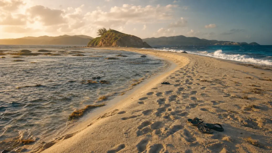 Tombolo de Sainte-Marie en Martinique : 200 mètres de sable, 5 réflexes pour traverser sans risque