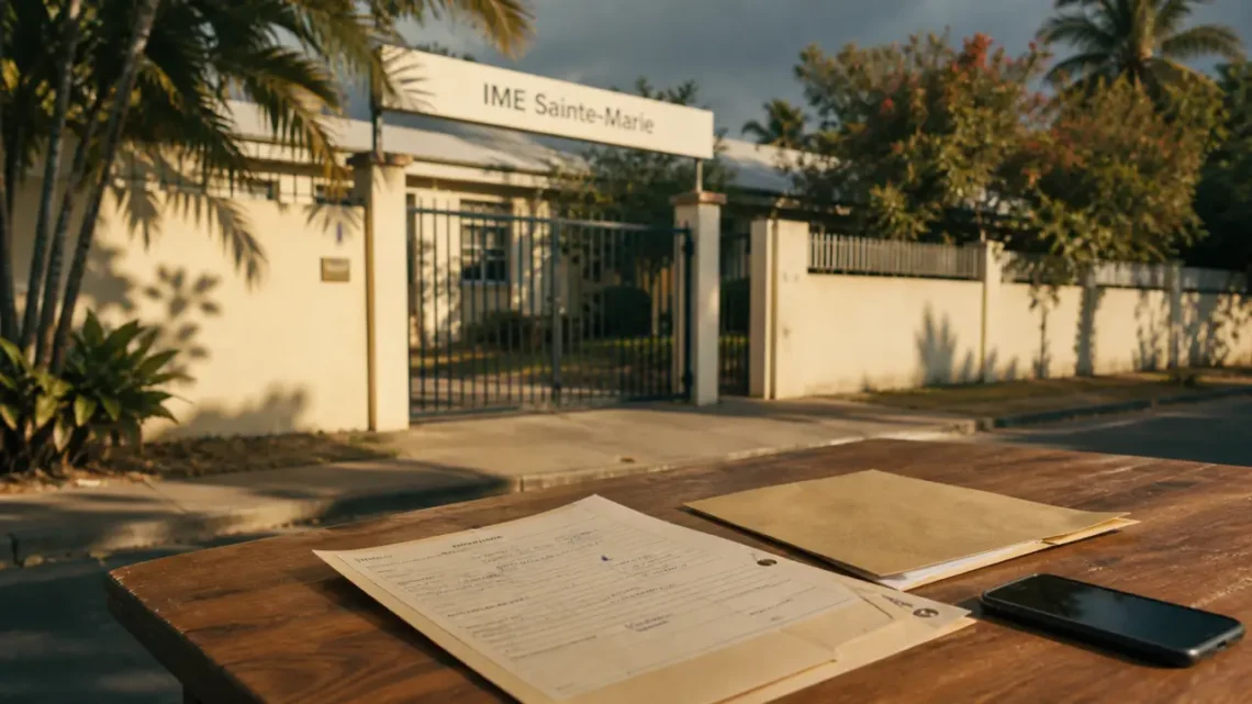 Adresse, FINESS et orientation MDPH : l’IME Sainte-Marie en Martinique avant l’admission