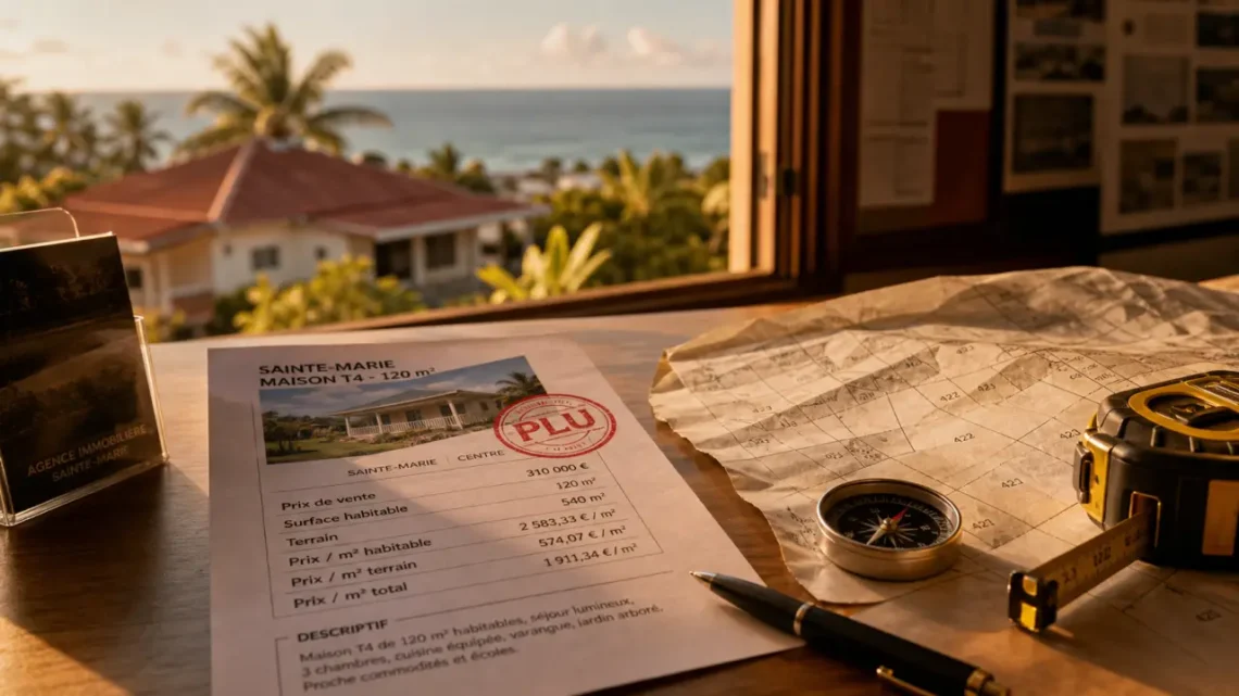 Vue mer, terrain ou potentiel locatif : que révèle le marché des maisons à vendre à Sainte-Marie en Martinique ?