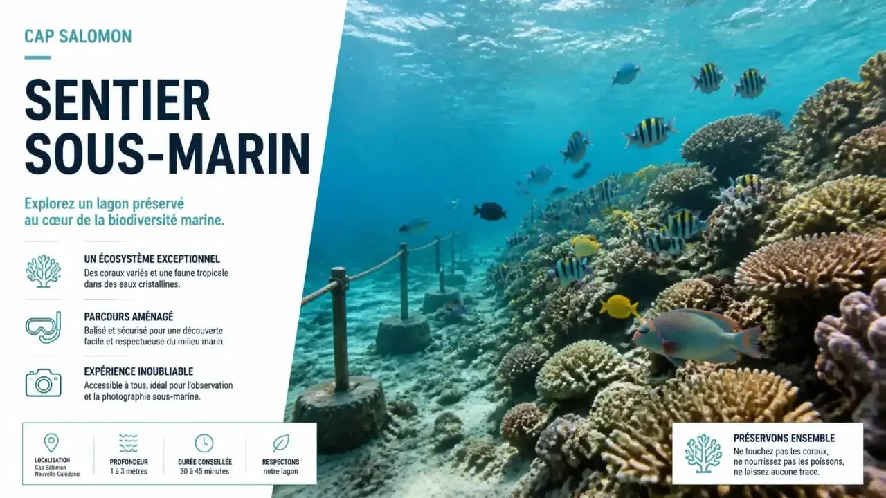 Snorkeling sur le sentier sous-marin du Cap Salomon en Martinique