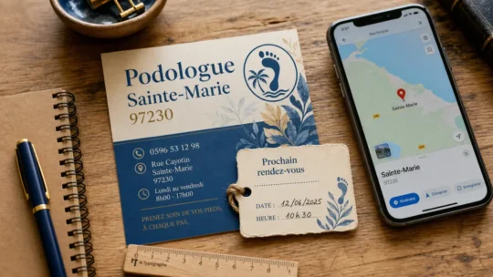 Podologue à Sainte-Marie en Martinique : vérifier l’adresse, la carte et le rendez-vous