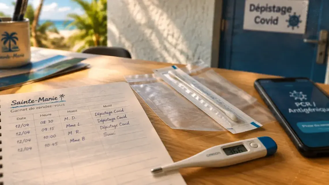 Clinique Sainte-Marie ou laboratoire ? Les horaires du test Covid en Martinique